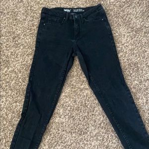 High rise skinny jeans